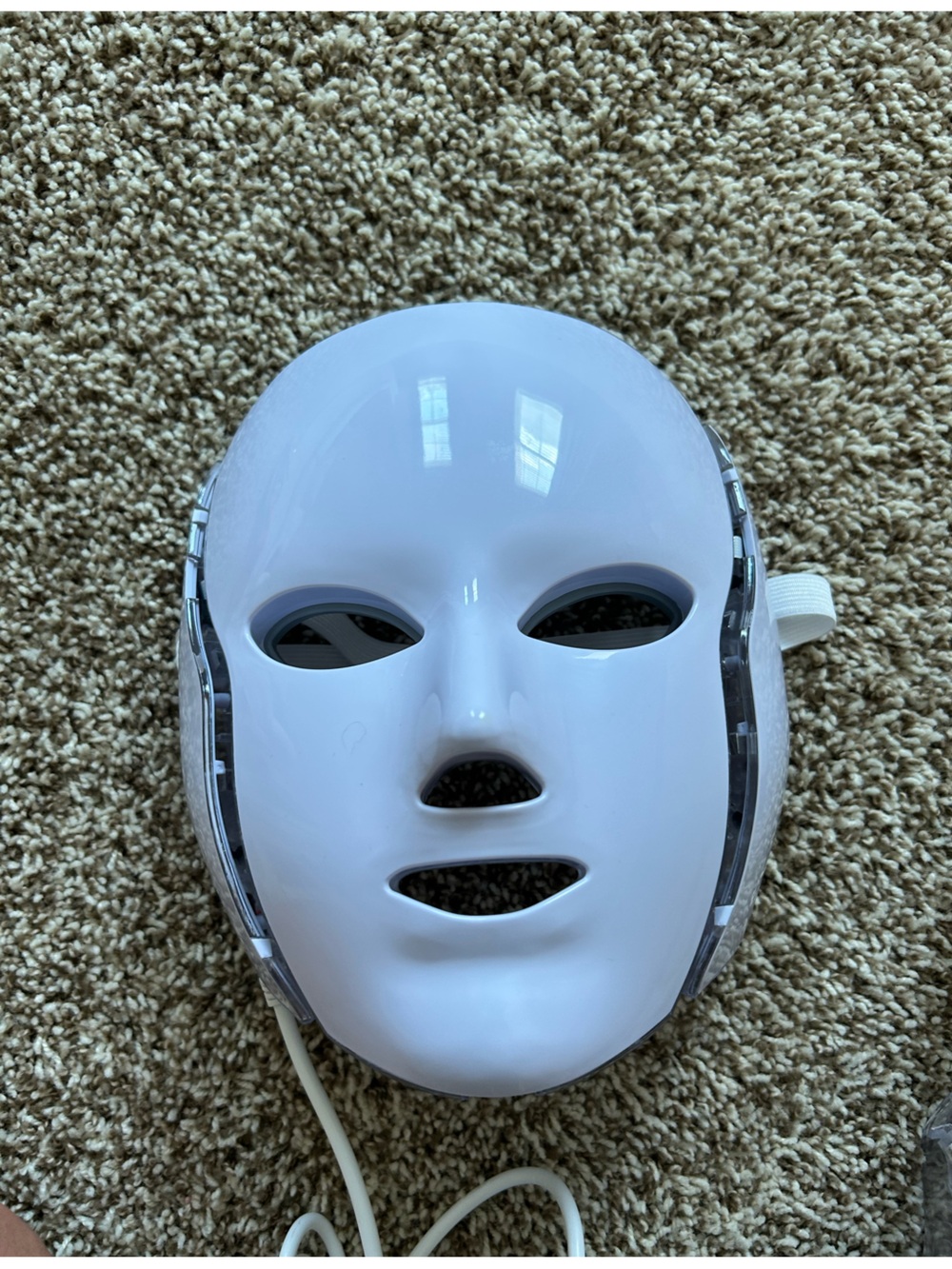 LED Light Therapy Facial Mask - White